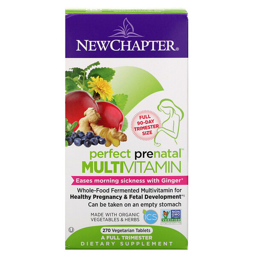 <img alt="New Chapter, Perfect Prenatal Multivitamin, 270 Vegetarian Tablets" title="New Chapter, Perfect Prenatal Multivitamin, 270 Vegetarian Tablets,727783003188"