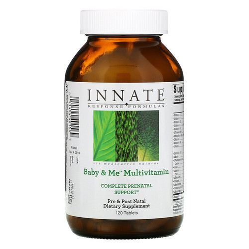 <img alt="Innate Response Formulas, Baby & Me Multivitamin, 120 Tablets" title="Innate Response Formulas, Baby & Me Multivitamin, 120 Tablets,051494401569"