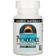 <img alt="Source Naturals, Pycnogenol, 100 mg, 60 Tablets" title="Source Naturals, Pycnogenol, 100 mg, 60 Tablets,021078003335"