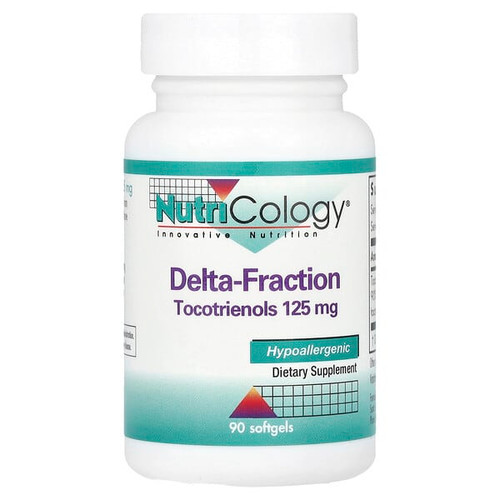 <img alt="Nutricology, Delta-Fraction Tocotrienols, 125 mg, 90 Softgels" title="Nutricology, Delta-Fraction Tocotrienols, 125 mg, 90 Softgels,713947566705"