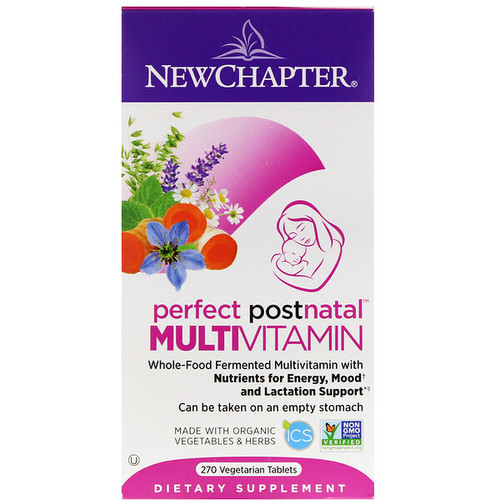 <img alt="New Chapter, Perfect Postnatal Multivitamin, 270 Vegetarian Tablets" title="New Chapter, Perfect Postnatal Multivitamin, 270 Vegetarian Tablets,727783901965"