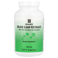 <img alt="Seagate, Olive Leaf Extract, 450 mg, 250 V Capsules" title="Seagate, Olive Leaf Extract, 450 mg, 250 V Capsules,019277000521"