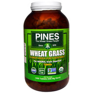<img alt="Pines International, Organic Pines Wheat Grass, 500 mg, 1400 Tablets" title="Pines International, Organic Pines Wheat Grass, 500 mg, 1400 Tablets,043952000049"