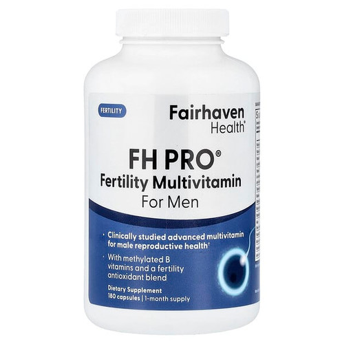 <img alt="Fairhaven Health, FH Pro Fertility Multivitamin for Men, 180 Capsules" title="Fairhaven Health, FH Pro Fertility Multivitamin for Men, 180 Capsules,896593002183"