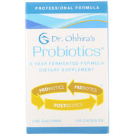 <img alt="Dr. Ohhiras, Professional Formula Probiotics, 120 Capsules" title="Dr. Ohhiras, Professional Formula Probiotics, 120 Capsules,695927121220"
