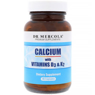 <img alt="Dr. Mercola, Calcium with Vitamins D3 & K2, 90 Capsules" title="Dr. Mercola, Calcium with Vitamins D3 & K2, 90 Capsules,813006019958"