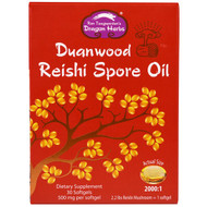 <img alt="Dragon Herbs, Duanwood Reishi Spore Oil, 500 mg, 30 Softgels" title="Dragon Herbs, Duanwood Reishi Spore Oil, 500 mg, 30 Softgels,679372005885"