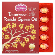 <img alt="Dragon Herbs, Duanwood Reishi Spore Oil, 500 mg, 30 Softgels" title="Dragon Herbs, Duanwood Reishi Spore Oil, 500 mg, 30 Softgels,679372005885"