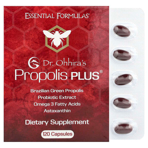 <img alt="Dr. Ohhiras, Propolis Plus, 120 Capsules" title="Dr. Ohhiras, Propolis Plus, 120 Capsules,695927121121"