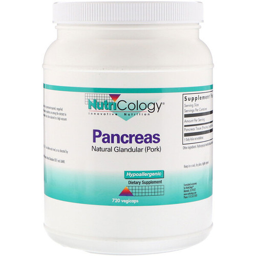 <img alt="Nutricology, Pancreas, Natural Glandular (Pork), 720 Vegicaps" title="Nutricology, Pancreas, Natural Glandular (Pork), 720 Vegicaps,713947516502"