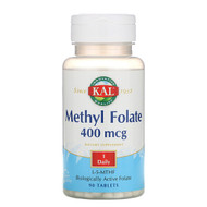 <img alt="KAL, Methyl Folate, 400 mcg, 90 Tablets" title="KAL, Methyl Folate, 400 mcg, 90 Tablets,021245306863"