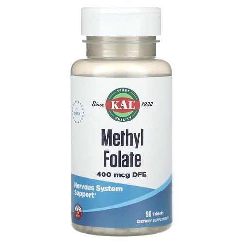 <img alt="KAL, Methyl Folate, 400 mcg DFE, 90 Tablets" title="KAL, Methyl Folate, 400 mcg DFE, 90 Tablets,021245306863"
