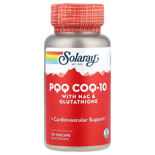 <img alt="Solaray, PQQ CoQ-10 with NAC & Glutathione, 30 VegCaps" title="Solaray, PQQ CoQ-10 with NAC & Glutathione, 30 VegCaps,076280365108"