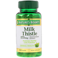 <img alt="Natures Bounty, Milk Thistle, 175 mg, 100 Capsules" title="Natures Bounty, Milk Thistle, 175 mg, 100 Capsules,074312334917"