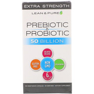 <img alt="Lean & Pure, Prebiotic & Probiotic Complete, Extra Strength, 50 Billion, 30 Vegetarian capsules" title="Lean & Pure, Prebiotic & Probiotic Complete, Extra Strength, 50 Billion, 30 Vegetarian capsules,710013911711"