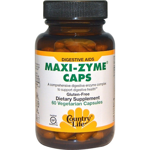 <img alt="Country Life Maxi-Zyme Caps -- 60 Vegetarian Capsules" title="Country Life Maxi-Zyme Caps -- 60 Vegetarian Capsules,015794054269"