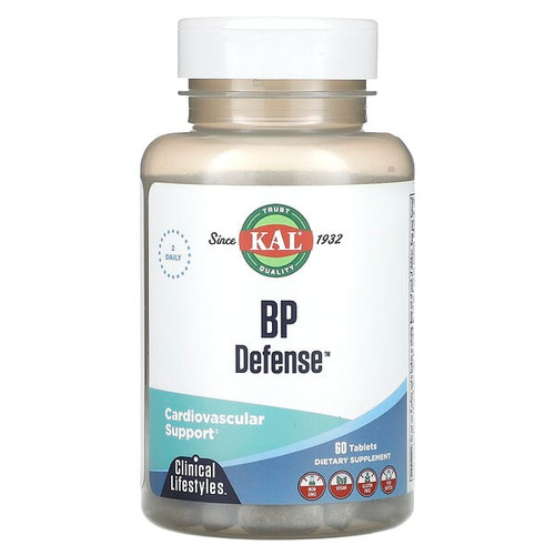 <img alt="KAL, BP Defense, 60 Tablets" title="KAL, BP Defense, 60 Tablets,021245493754"