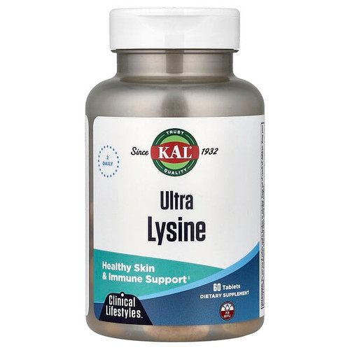 <img alt="KAL, Ultra Lysine, 60 Tablets" title="KAL, Ultra Lysine, 60 Tablets,021245515814"