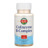 <img alt="KAL, Coenzyme B-Complex, 60 VegCaps" title="KAL, Coenzyme B-Complex, 60 VegCaps,021245542001"