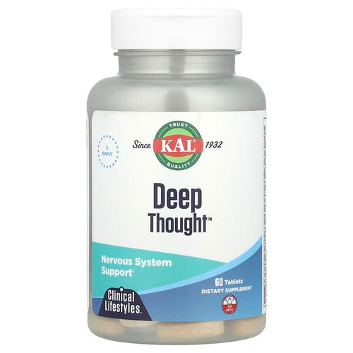 <img alt="KAL, Deep Thought, 60 Tablets" title="KAL, Deep Thought, 60 Tablets,021245677512"
