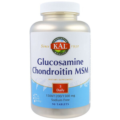 <img alt="KALKal Glucosamine Chondroitin And MSM -- 90 Tablets" title="KALKal Glucosamine Chondroitin And MSM -- 90 Tablets,021245726616"