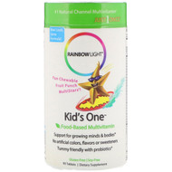 <img alt="Rainbow Light, Kid's One, MultiStars, Food-Based Multivitamin, Fruit Punch, 90 Tablets" title="Rainbow Light, Kid's One, MultiStars, Food-Based Multivitamin, Fruit Punch, 90 Tablets,021888109821"