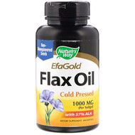 <img alt="Nature's Way, EfaGold, Flax Oil, 1000 mg, 100 Softgels" title="Nature's Way, EfaGold, Flax Oil, 1000 mg, 100 Softgels,033674154205"