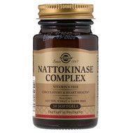 <img alt="Solgar, Nattokinase Complex, 30 Softgels" title="Solgar, Nattokinase Complex, 30 Softgels,033984017993"
