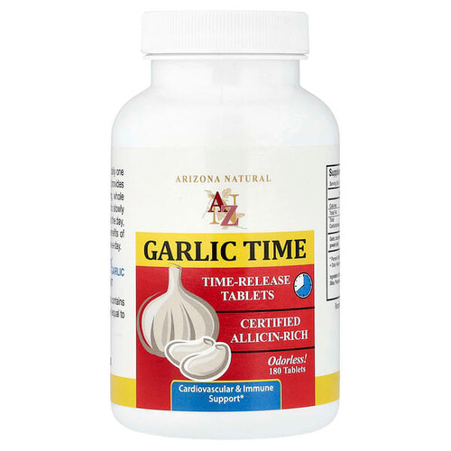 <img alt="Arizona Natural, Garlic Time, 600 mg , 180 Tablets" title="Arizona Natural, Garlic Time, 600 mg , 180 Tablets,046802206189"