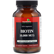 <img alt="Futurebiotics Biotin -- 10000 mcg - 90 Vegetarian Capsules" title="Futurebiotics Biotin -- 10000 mcg - 90 Vegetarian Capsules,049479006557"