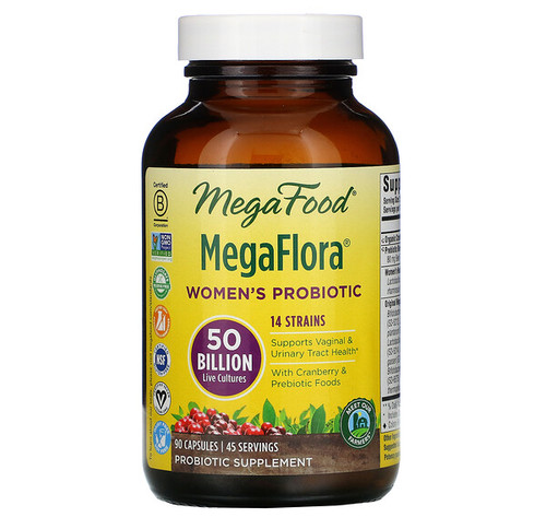 <img alt="MegaFood, MegaFlora for Women, 90 Capsules (Ice)" title="MegaFood, MegaFlora for Women, 90 Capsules (Ice),051494100226"