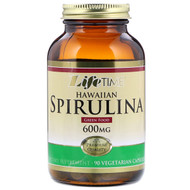 <img alt="Lifetime Hawaiian Spirulina -- 600 mg - 90 Vegetarian Capsules" title="Lifetime Hawaiian Spirulina -- 600 mg - 90 Vegetarian Capsules,053232200083"