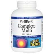 <img alt="Natural Factors, WellBetX, Complete Multi, 120 Tablets" title="Natural Factors, WellBetX, Complete Multi, 120 Tablets,068958035550"