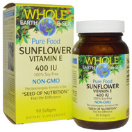 <img alt="Natural Factors Whole Earth & Sea Sunflower Vitamin E -- 400 IU - 90 Softgels" title="Natural Factors Whole Earth & Sea Sunflower Vitamin E -- 400 IU - 90 Softgels,068958355139"