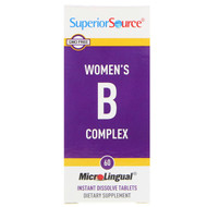 <img alt="Superior Source Womens B Complex -- 60 Instant Dissolve Tablets" title="Superior Source Womens B Complex -- 60 Instant Dissolve Tablets,076635904402"
