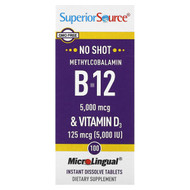 <img alt="Superior Source, Methylcobalamin B-12 & Vitamin D3, 100 MicroLingual Instant Dissolve Tablets" title="Superior Source, Methylcobalamin B-12 & Vitamin D3, 100 MicroLingual Instant Dissolve Tablets,076635909803"