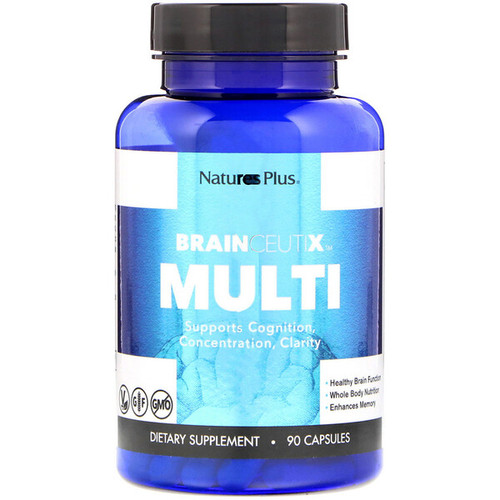 <img alt="Natures Plus Brainceutix Multi -- 90 Capsules" title="Natures Plus Brainceutix Multi -- 90 Capsules,097467810044"