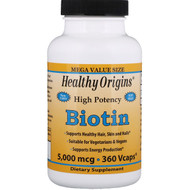 <img alt="Healthy Origins Biotin -- 5000 mcg - 360 Vcaps" title="Healthy Origins Biotin -- 5000 mcg - 360 Vcaps,603573251093"
