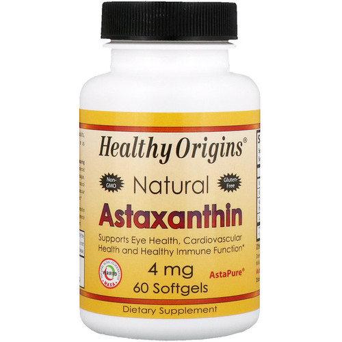 <img alt="Healthy Origins Astaxanthin -- 4 mg - 60 Softgels" title="Healthy Origins Astaxanthin -- 4 mg - 60 Softgels,603573849139"