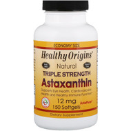 <img alt="Healthy Origins Astaxanthin Triple Strength -- 12 mg - 150 Softgels" title="Healthy Origins Astaxanthin Triple Strength -- 12 mg - 150 Softgels,603573849283"