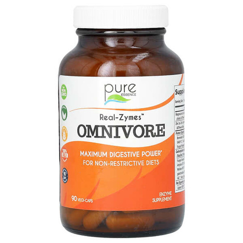 <img alt="Pure Essence, Real-Zymes, Omnivore, 90 Vegi-Caps" title="Pure Essence, Real-Zymes, Omnivore, 90 Vegi-Caps,659670904035"