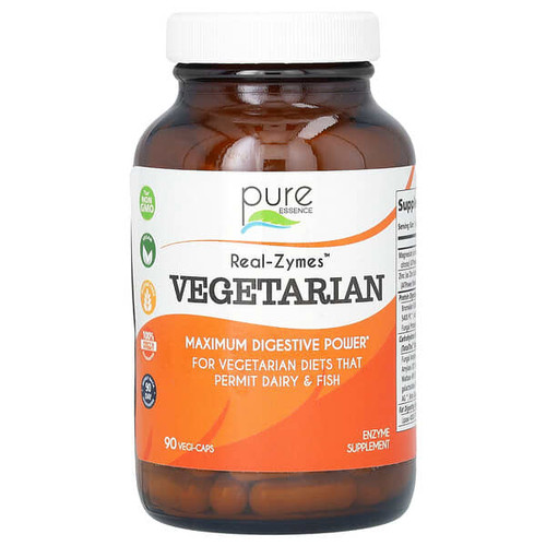 <img alt="Pure Essence, Real-Zymes, Vegetarian, 90 Vegi-Caps" title="Pure Essence, Real-Zymes, Vegetarian, 90 Vegi-Caps,659670909030"
