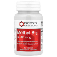 <img alt="Protocol for Life Balance, Methyl B12, 10,000 mcg, 60 Lozenges" title="Protocol for Life Balance, Methyl B12, 10,000 mcg, 60 Lozenges,707359104976"