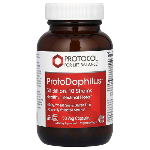 <img alt="Protocol for Life Balance, ProtoDophilus, 50 Billion, 50 Veg Capsules" title="Protocol for Life Balance, ProtoDophilus, 50 Billion, 50 Veg Capsules,707359129283"