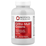 <img alt="Protocol for Life Balance, Ortho Multi Greens, 180 Veg Capsules" title="Protocol for Life Balance, Ortho Multi Greens, 180 Veg Capsules,707359137882"