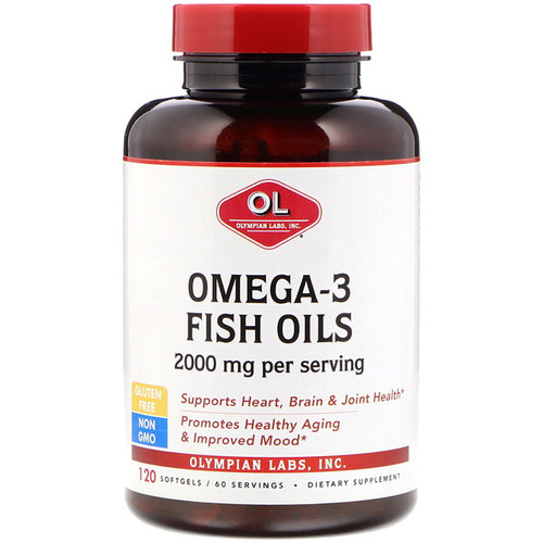 <img alt="Olympian Labs Omega-3 Fish Oils -- 2000 mg - 120 Softgels" title="Olympian Labs Omega-3 Fish Oils -- 2000 mg - 120 Softgels,710013000736"