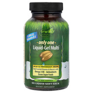 <img alt="Irwin Naturals, Only One, Liquid-Gel Multi, Without Iron, 60 Liquid Soft-Gels" title="Irwin Naturals, Only One, Liquid-Gel Multi, Without Iron, 60 Liquid Soft-Gels,710363577391"