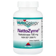 <img alt="Nutricology, NattoZyme, 100 mg, 180 Softgels" title="Nutricology, NattoZyme, 100 mg, 180 Softgels,713947553804"