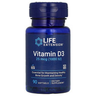 <img alt="Life Extension, Vitamin D3, 25 mcg (1,000 IU), 90 Softgels" title="Life Extension, Vitamin D3, 25 mcg (1,000 IU), 90 Softgels,737870175391"