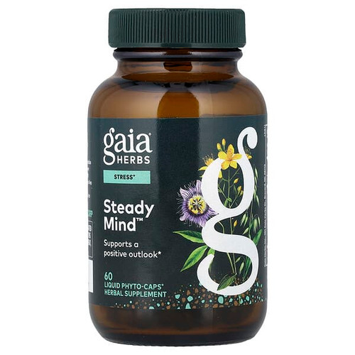 <img alt="Gaia Herbs, Steady Mind, 60 Liquid Phyto-Caps" title="Gaia Herbs, Steady Mind, 60 Liquid Phyto-Caps,751063150477"